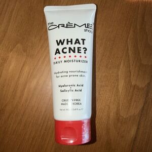 NEW The Creme Shop What Acne? Daily Moisturizer, Hyaluronic Acid& Salicylic Acid